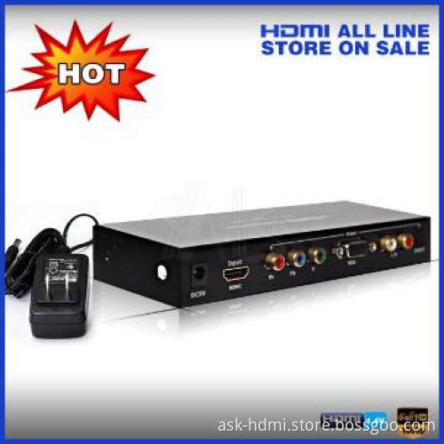 HDMI 2 VGA +Ypbpr converter box